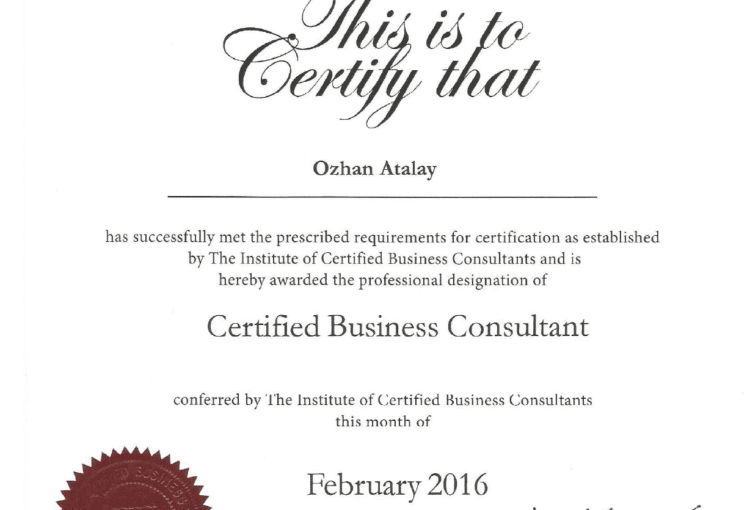 ICBC Business Consultant Certificate ICBC Business Consultant Certificate